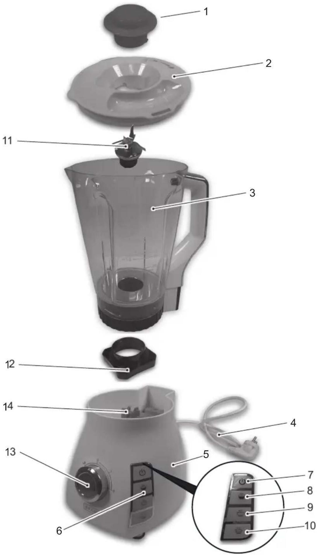 BEEM Megatherm Mix & Cook 6 in 1 - 1