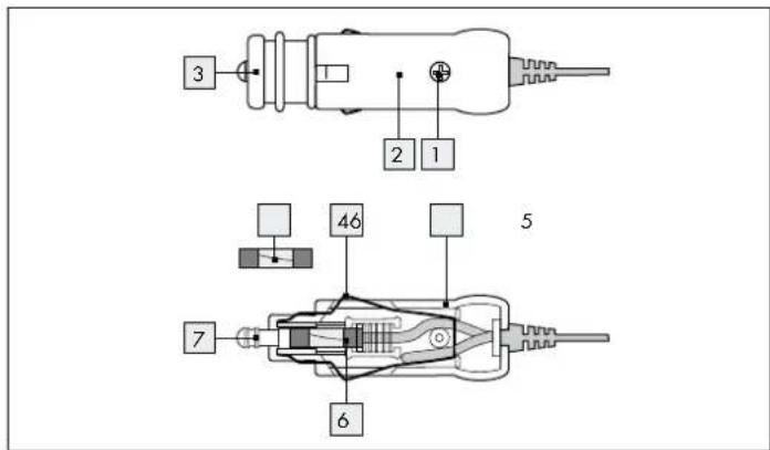 EZetil SF25 - V:n sulakkeen vaihto - 1