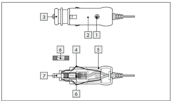 EZetil E3000 - -Byta12V-sakring - 1