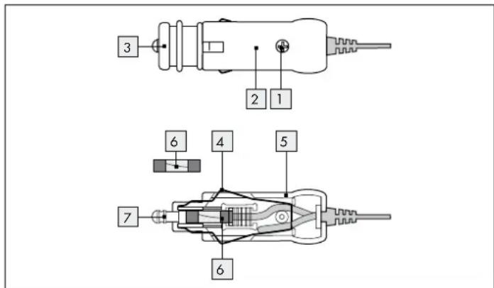 EZetil E15 - ● 12V-Sicherung austauschen - 1