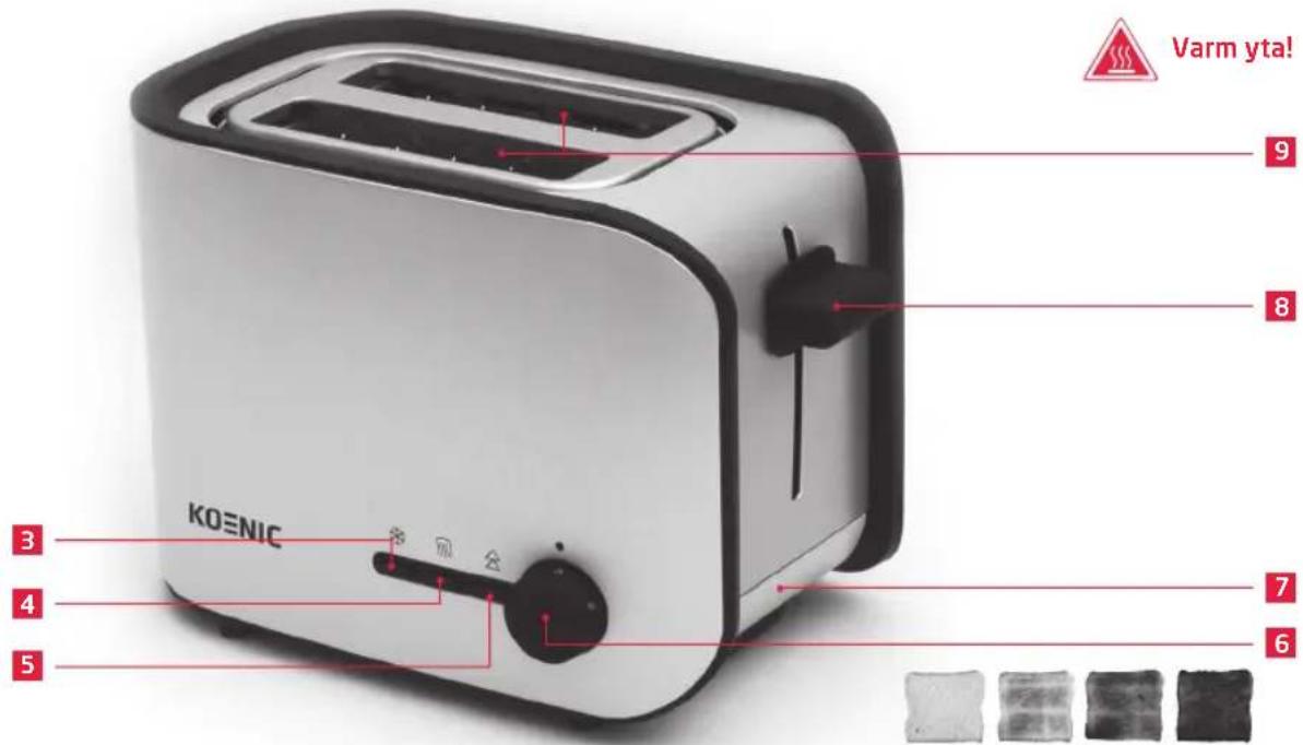 Koenic KTO126 - Observera - 1