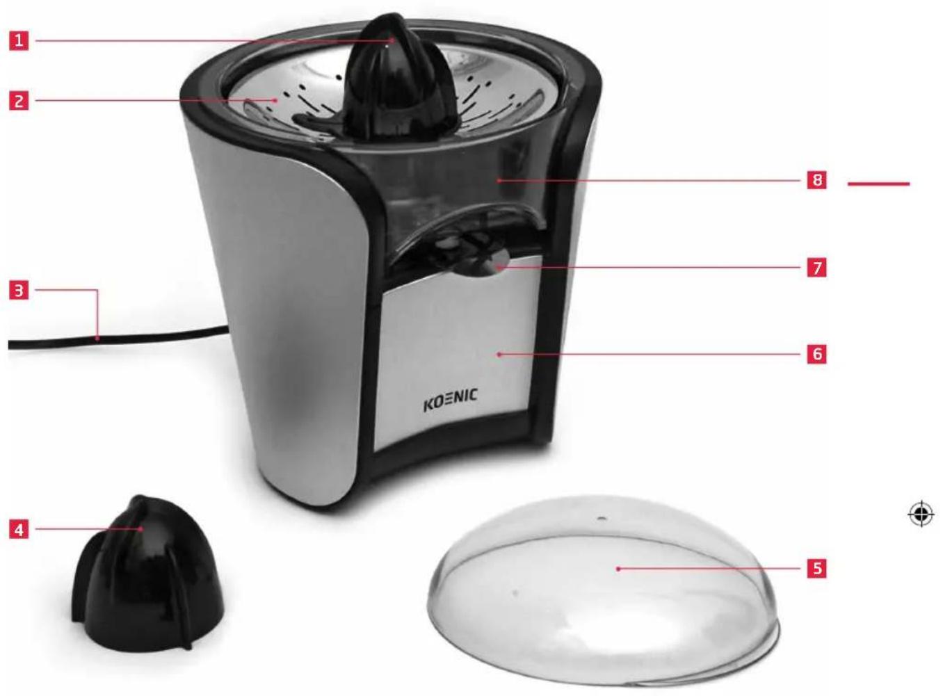 Koenic KCP856 - Reinigung und Pflege - 9