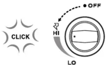 GRANDHALL IT1002 - MODE D'EMPLOI DU BRULEUR LATERAL - 1