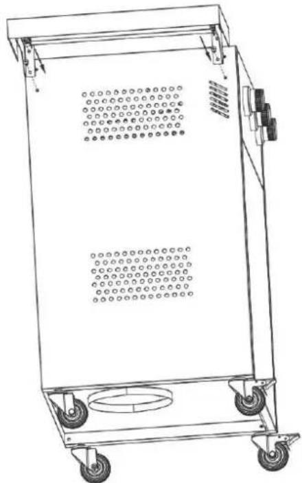 Brixton BQ6363 - Installez la tablette latere gauche - 2