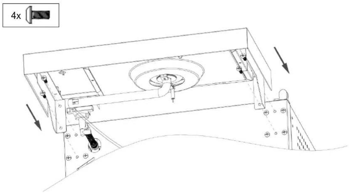 Brixton BQ6362 - Installez la tablette latérale droite - 1