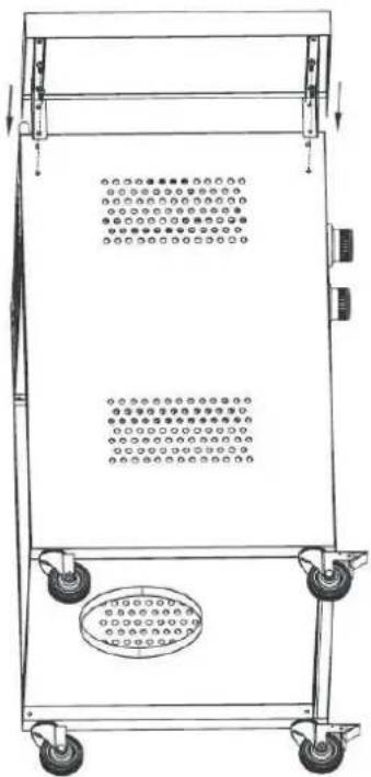 Brixton BQ6362 - Installez la tablette latérale gauche - 2