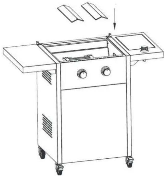 Brixton BQ6362 - Placez les brûleurs - 1