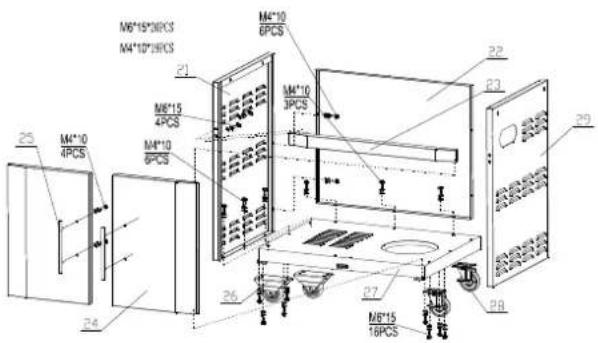 Brixton BQ6346Y - INSTRUÇÕES DE MONTAGEM - 3