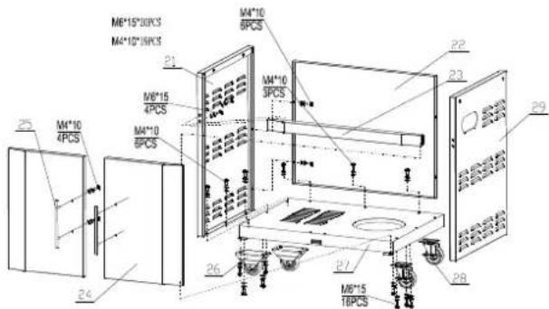 Brixton BQ6346Y - PLEASE READ THE INSTRUCTIONS CAREFULLY AND FOLLOW STEP BY STEP. - 3