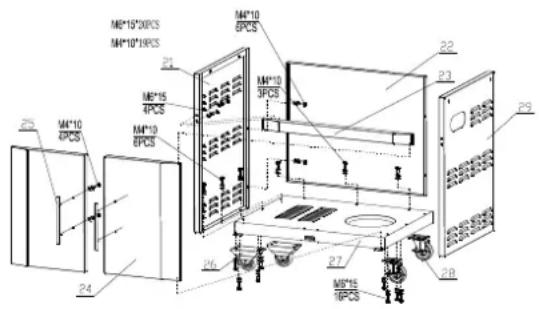 Brixton BQ6346Y - LESEN SIE DIE ANLEITUNGEN GÜNDLICH DURCH UND BEFOLGEN SIE DIESE SCHRITT FÜR SCHRITT. - 3
