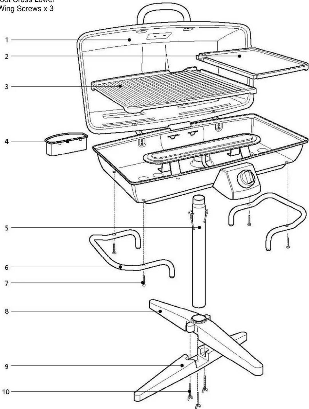 Brixton BQ6333 - Barbecue Components - 1