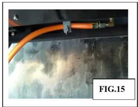 Brixton BQ6332 - b) Tubo flessibile del gas intasato - 23