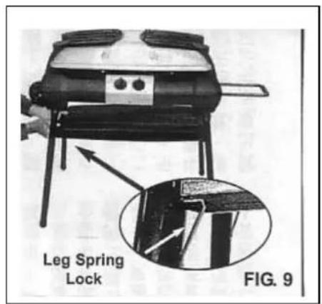 Brixton BQ6332 - Draagbare gasgrill - 7