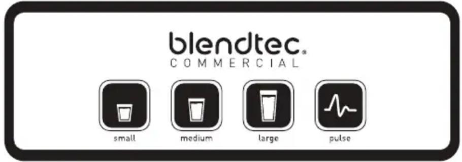BLENDTEC Connoisseur 825 - Modos de la licuadora - 1