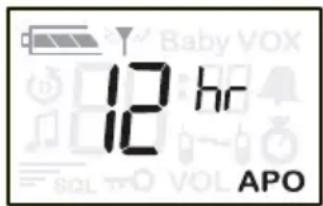Rocktrail PMR1100 - Ausschalt-Timer (Stromsparfunktion) - 1