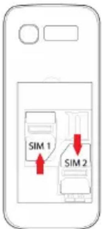 YEZZ C60 - Installer la batterie et la carte SIM - 2
