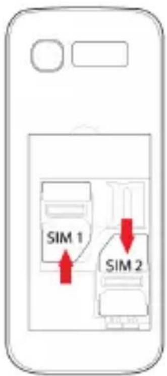 YEZZ C60 - Instale o cartão SIM e a bateria - 2