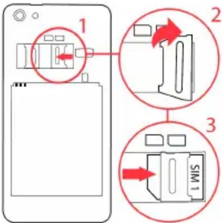 YEZZ Billy 4.7 - Instale la tarjeta SIM - 2