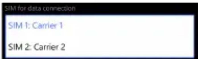 YEZZ Billy 4.7 - Schimbarea conexiunii la internetoxetine operatori (cartele SIM) - 2