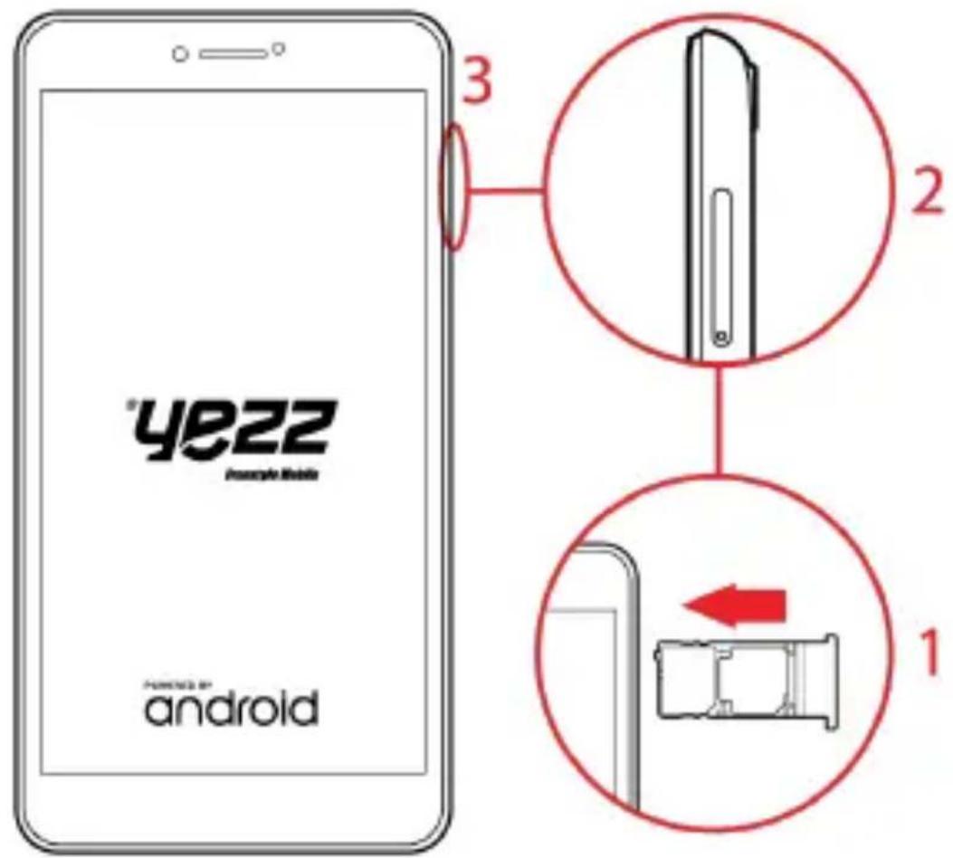 YEZZ Andy 6EL LTE - Inserire una scheda di memoria (facoltativo) - 2