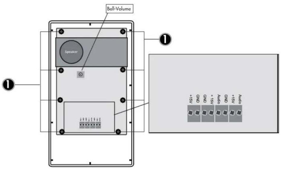 ME Vistus AD4020 - INNNENSTATION · INDOOR STATION · BOITIER INTERIEUR · BINNENSTATION - 2