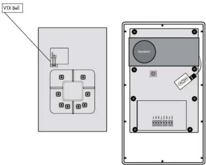 ME Vistus AD4020 - INNNENSTATION · INDOOR STATION · BOITIER INTERIEUR · BINNENSTATION - 2