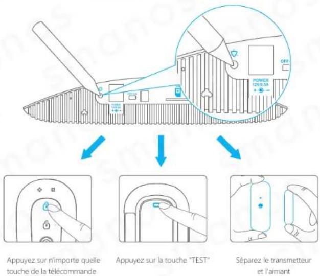 smanos X300 - Enregistrement de nouveaux détecteurs sans fil et de télécommandes - 1