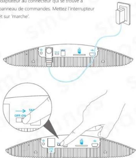 smanos X300 - Mise en marche du panneau de commandes - 1