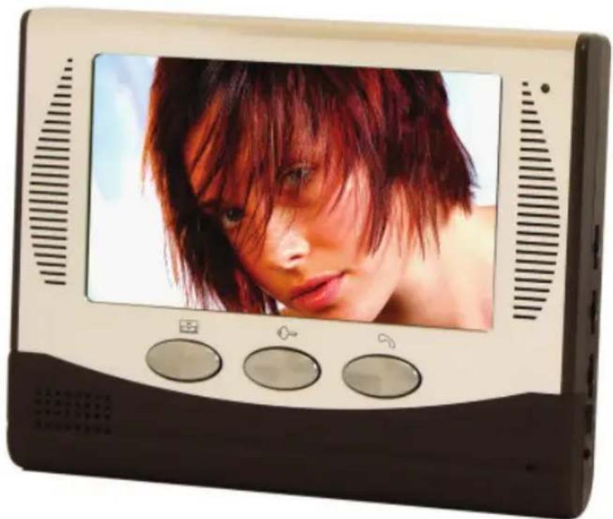 CHACON 34837 - Colour video door phone - 2
