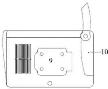 CHACON 34512 - Receptor Sem Fios com LCD de 3,5 polegadas - 2