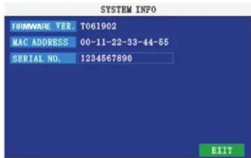 CHACON 34497 - SYSTEM INFO - 1