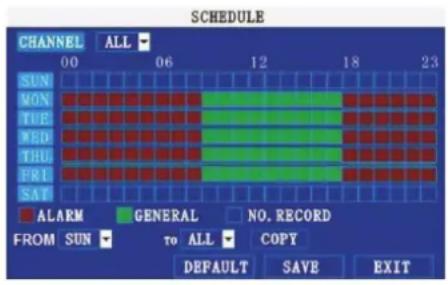 CHACON 34479 - Pour paramétrer la programmation d'enregistrement : - 1