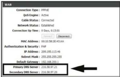 CHACON 34479 - Para Obtener un DNS primario o secundario: - 1