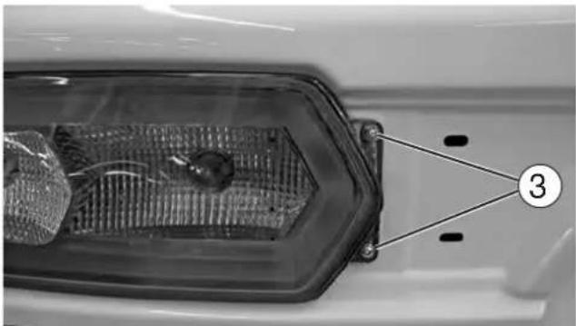 Fendt Vision 2014 - Remplacement ampoule feuux arrirées - 2