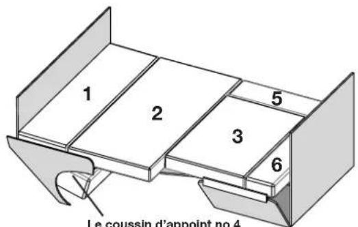 Fendt Vision 2014 - Transformation de la dinette ronde en couchette (Opal / Diamant) - 7