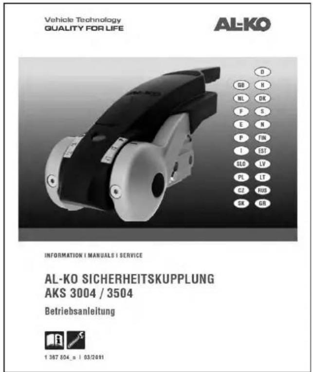 Fendt Brillant - Attelage de sécurité AKS 3004 - 3
