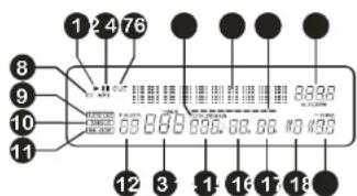 SynQ CDX2 - VFD-ANZEIGE: - 1