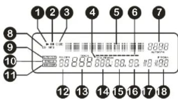 SynQ CDX2 - DISPLAY VFD: - 1