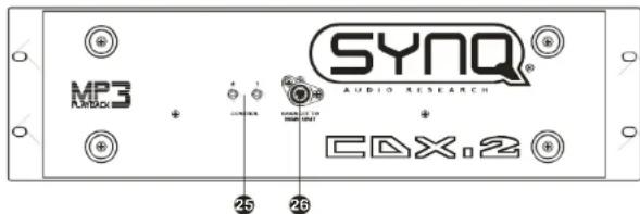 SynQ CDX2 - ESPANOL MANUAL DE INSTRUCCIONES - 1