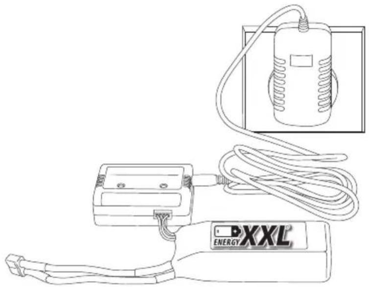 XciteRC Rocket 400 GPS - Battery charging - 1