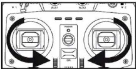 XciteRC Rocket 400 GPS - Sender kalibrieren - 2