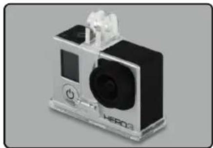 XciteRC Rocket 400 FPV GPS RTF Quadrocopter Mode 1 - Camera mount - 4