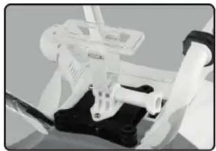 XciteRC Rocket 400 FPV GPS RTF Quadrocopter Mode 1 - Camera mount - 2