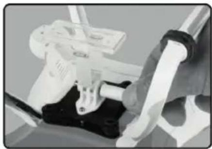 XciteRC Rocket 400 FPV GPS RTF Quadrocopter Mode 1 - Camera mount - 3