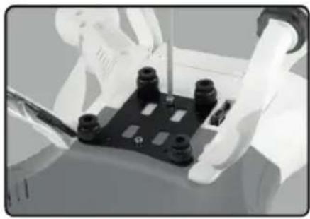 XciteRC Rocket 400 FPV GPS RTF Quadrocopter Mode 1 - Camera mount - 1