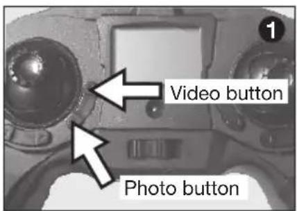 XciteRC Rocket 260 3D - Applying the camera (optional) - 1