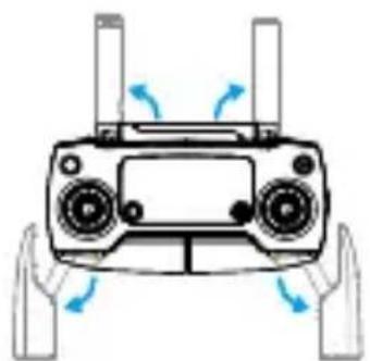 DJI Mavic Pro 4K - Preparo do controle remoto - 1