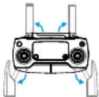 DJI Mavic Pro 4K - Préparation de la radiocommande - 1