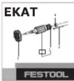 FESTOOL DWC 184500 Li - Gevaar voor letsel, elektrische schokken - 2
