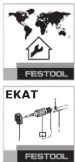 FESTOOL DWC 184500 Li - Risiko for kvæstelser, elektrisk stød - 1